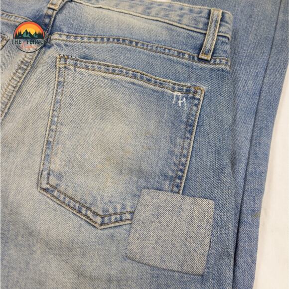 Taylor Hill Joes Jeans Med Wash Distressed High Rise Straight Women Size W27 - Picture 8 of 16